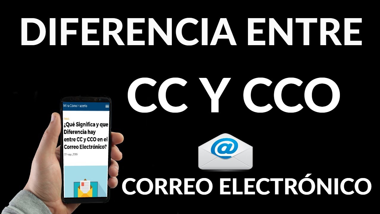 que significa cco en un correo electronico