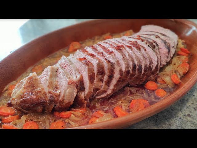 receta de redondo de ternera al horno