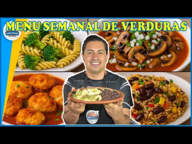 recetas de menús diarios para restaurantes