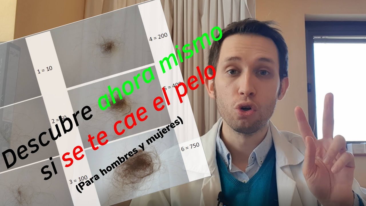 se me cae el pelo solo con tocarlo