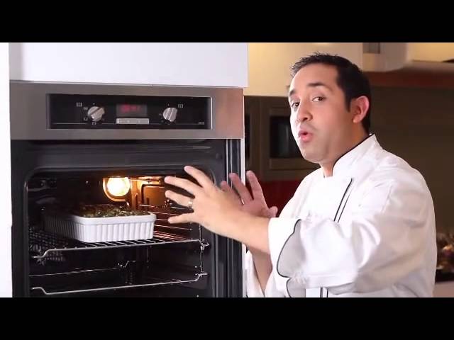 símbolo de gratinar en el horno