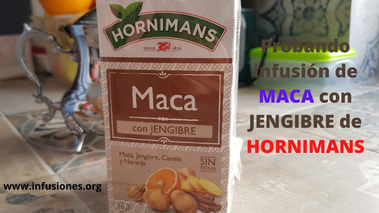 te maca con jengibre para que sirve