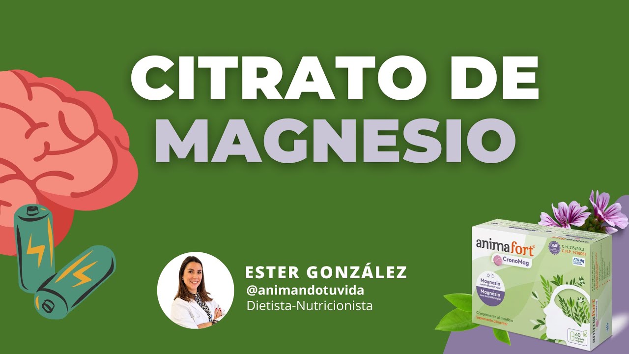 beneficios de tomar citrato de magnesio