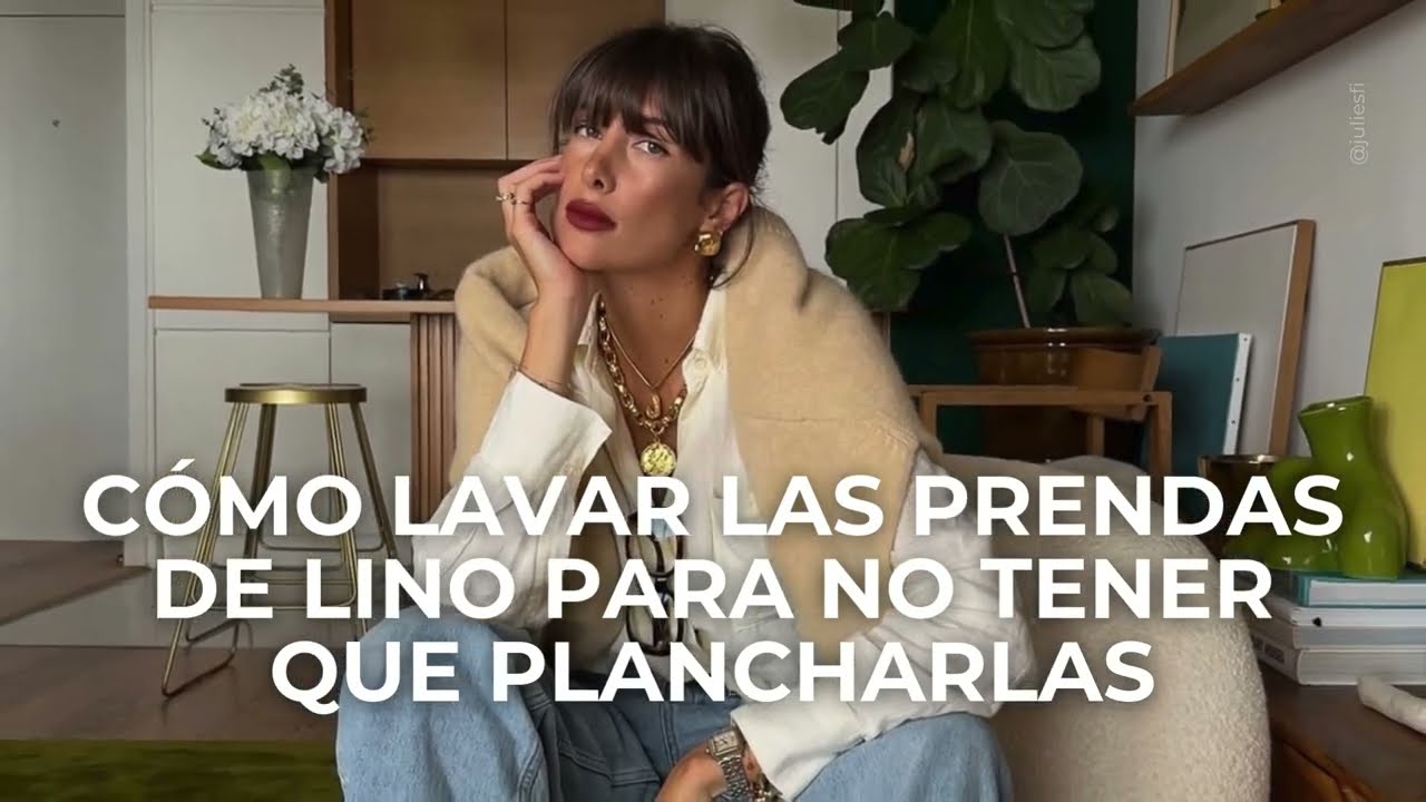 como lavar el lino para que no encoja