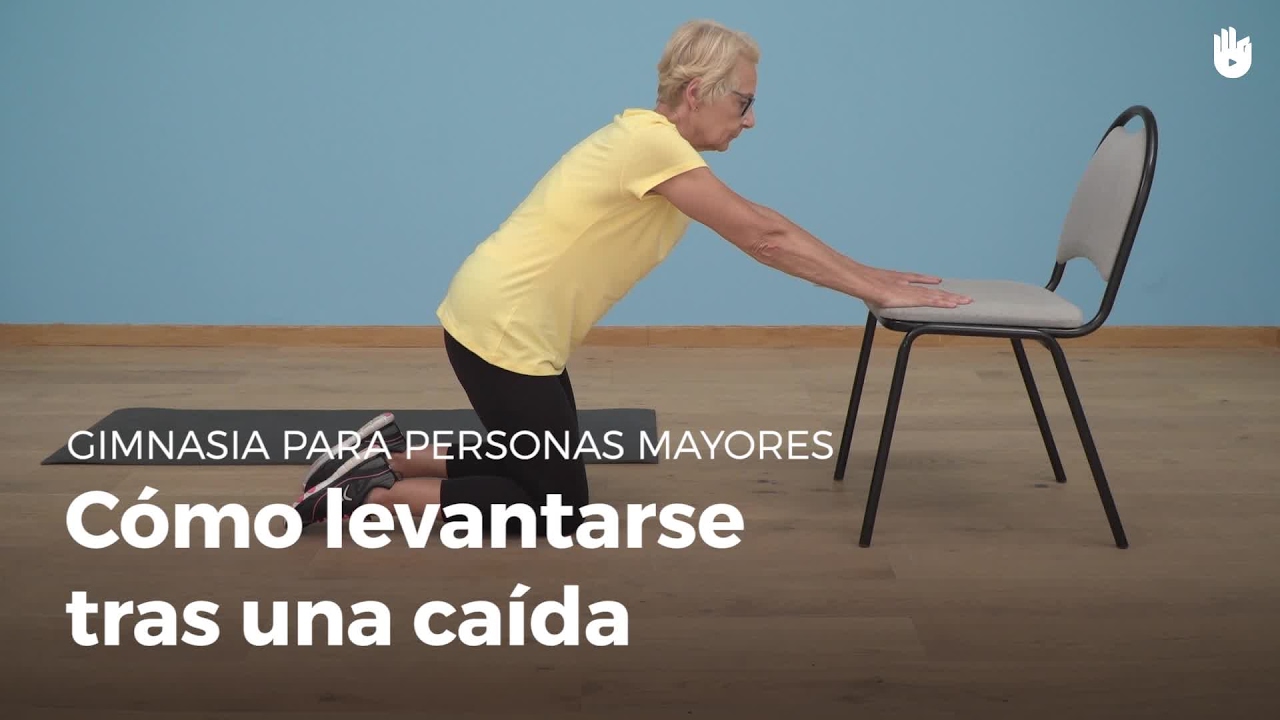 como levantarse del suelo persona mayor