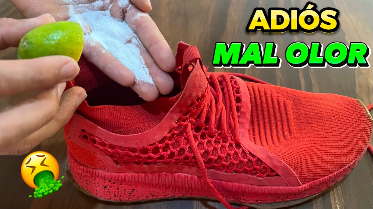 como quitar el mal olor de los zapatos para siempre