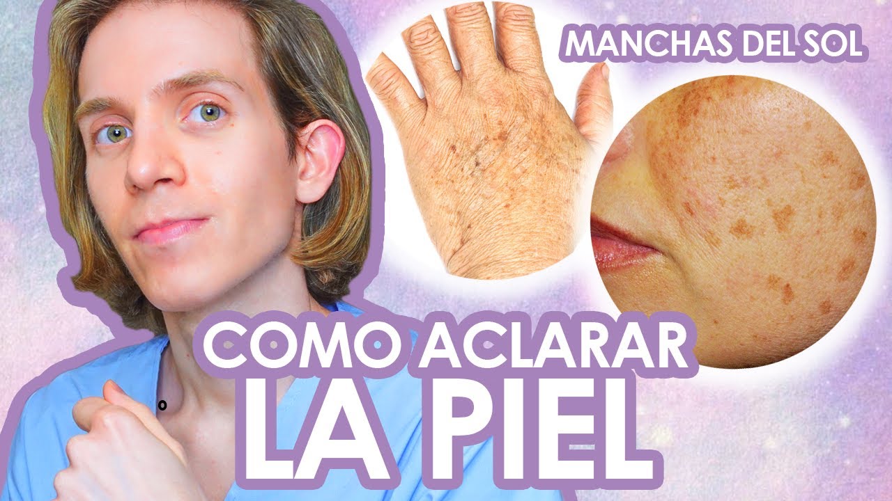 como quitar manchas del sol en la cara