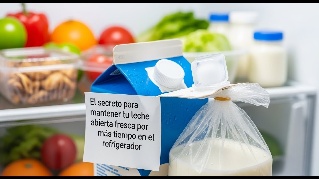 cuanto dura la leche abierta sin refrigerar