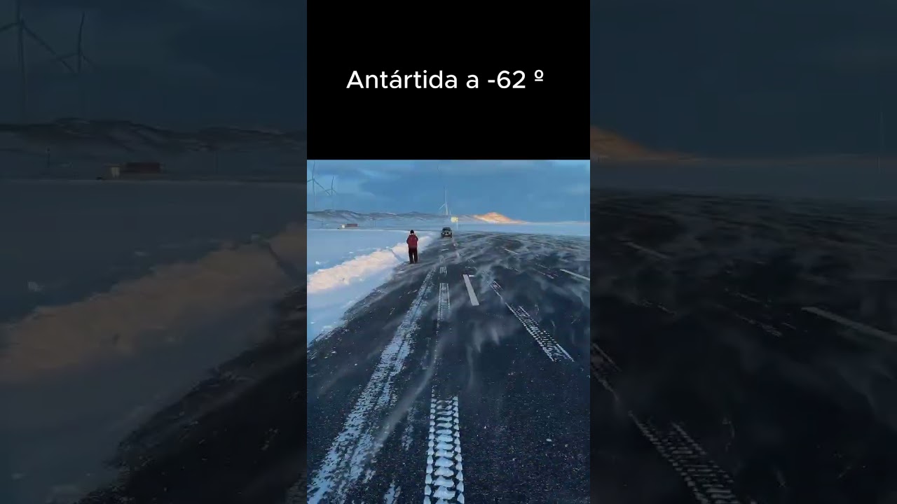 cuántos grados hace en la antártida