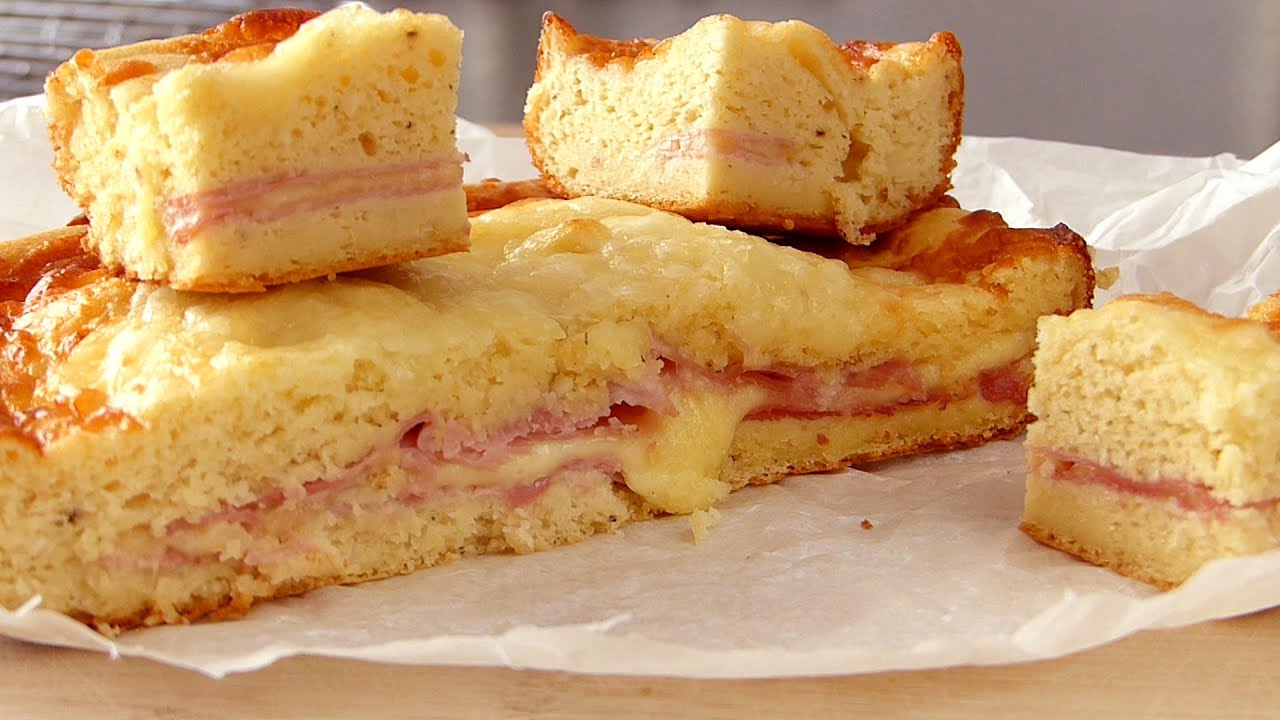 empanada de jamón y queso jugosa