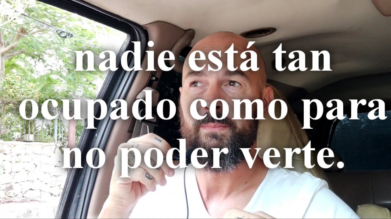 excusas si no tiene tiempo para ti