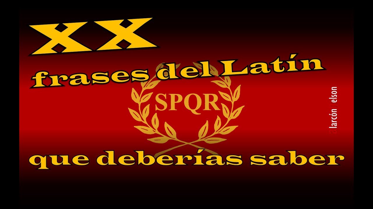 frases en latín de superación personal