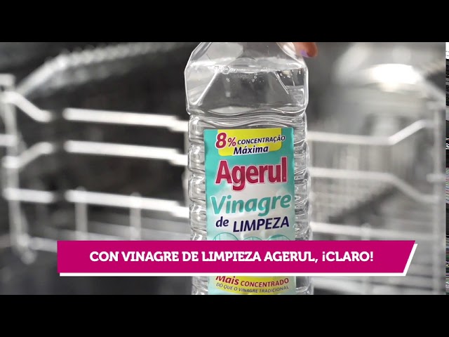 limpieza de lavavajillas con vinagre y bicarbonato