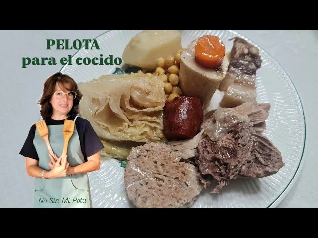 pelota de carne para el cocido