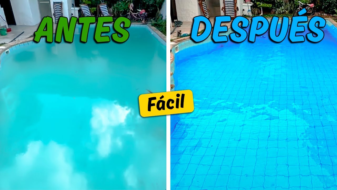 porque se pone turbia el agua de la piscina