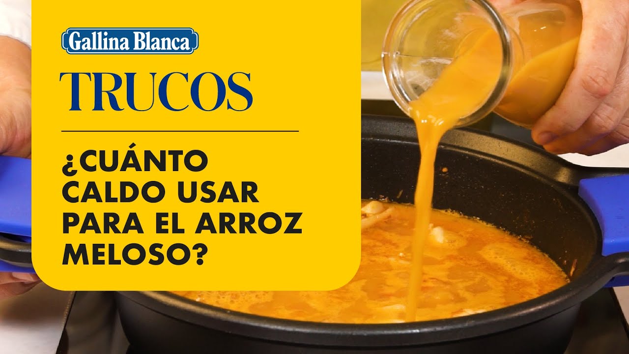 proporción arroz agua para arroz meloso