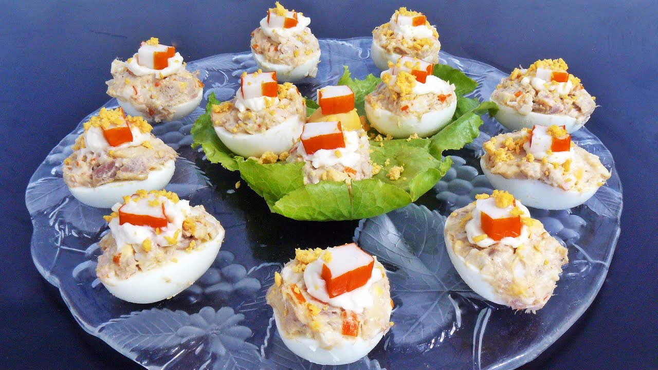 recetas con palitos de cangrejo y huevo