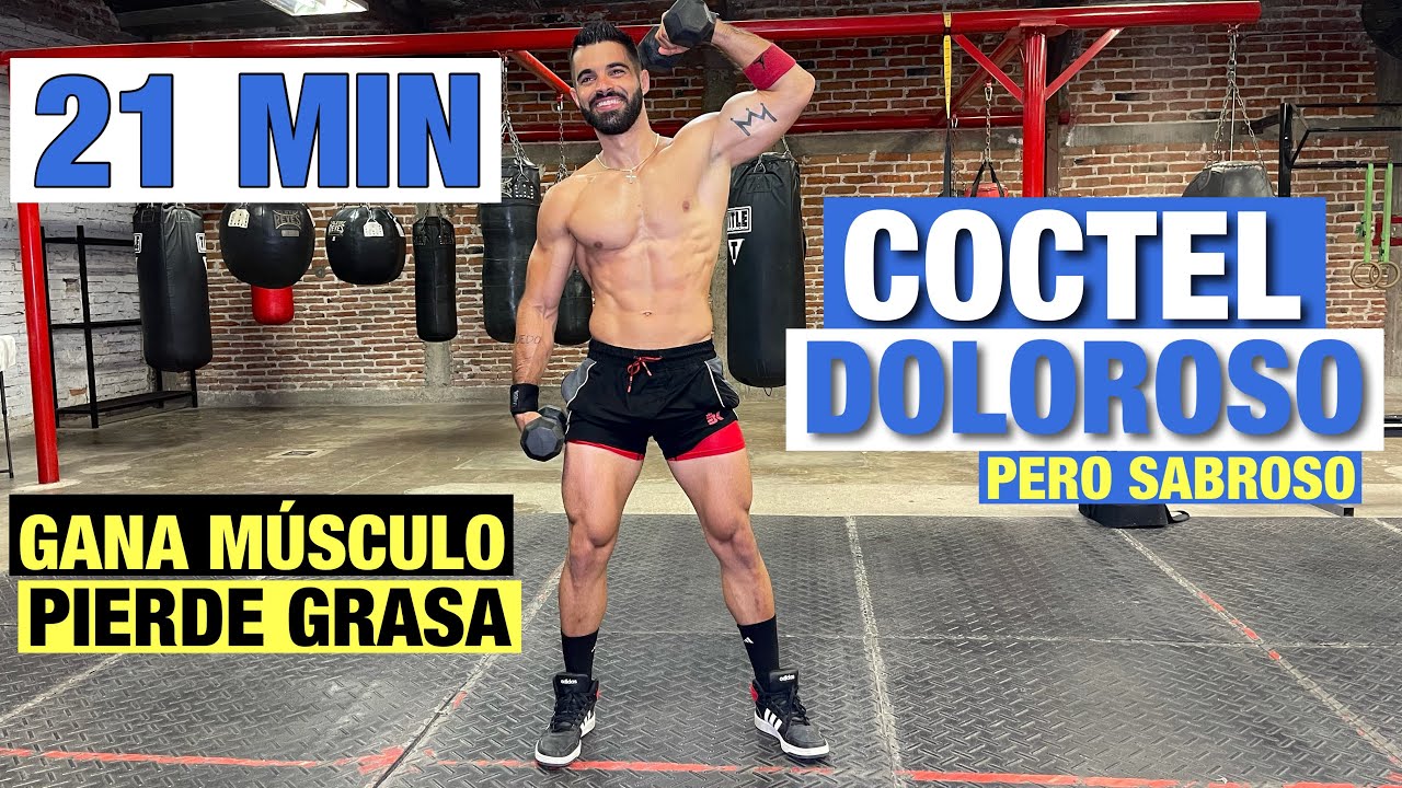 rutina para definir músculos y quemar grasa