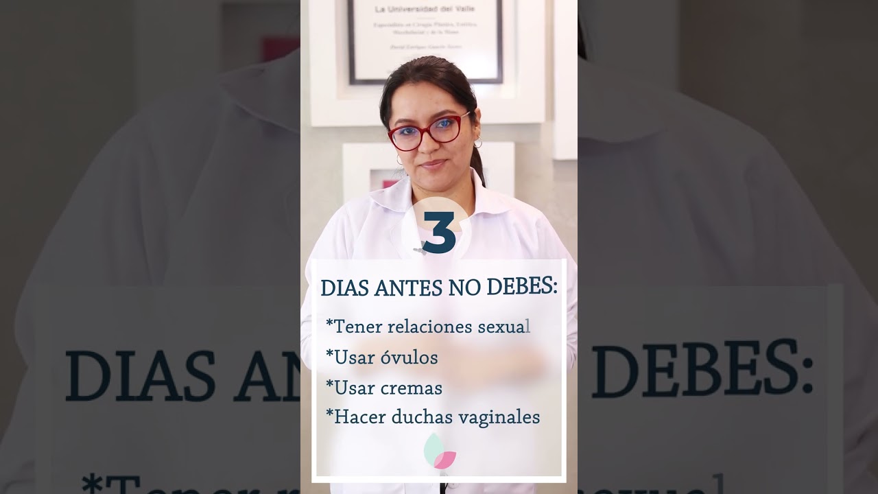 se puede tener relaciones con preservativo antes de una citología