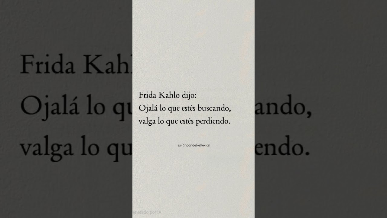 amor propio frase de frida kahlo