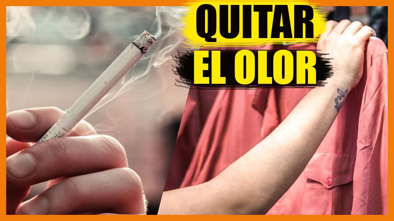 como quitar el olor a tabaco de la ropa