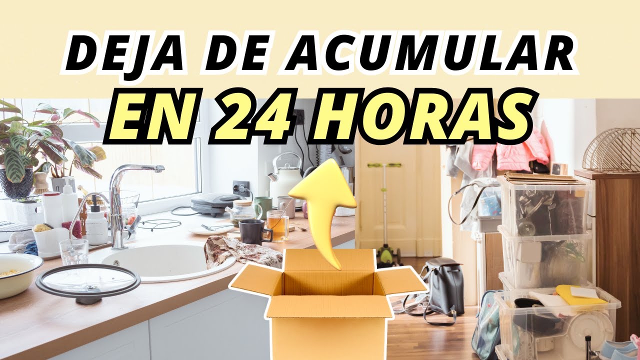 como vaciar una casa llena de cosas