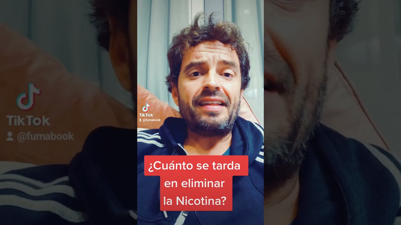 cuanto tarda el cuerpo en eliminar la nicotina