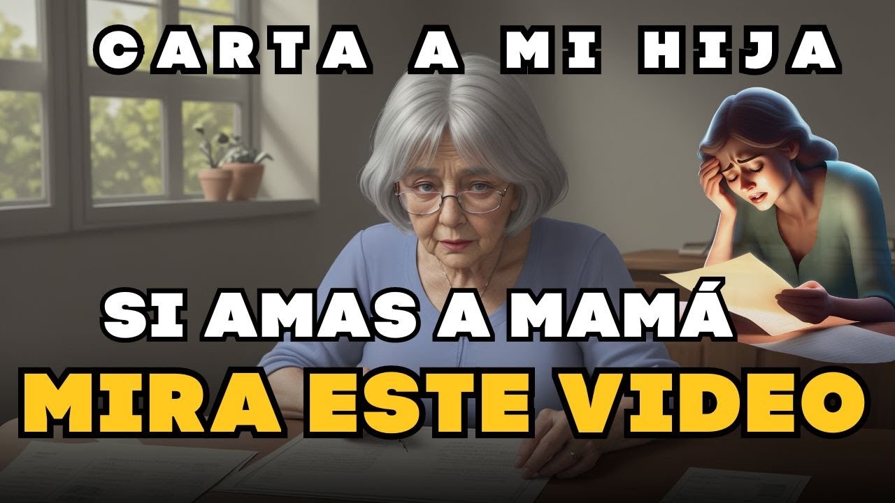 emotiva carta de una madre a su hija