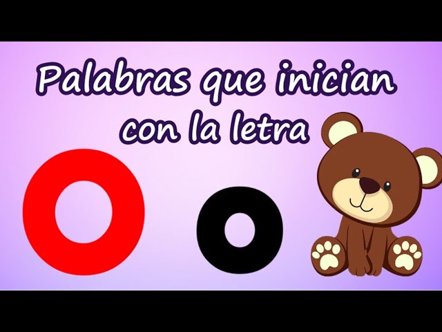 palabra de 5 letras con o