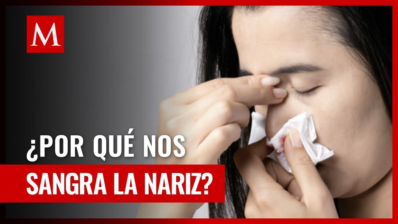 puede sangrar la nariz por ansiedad