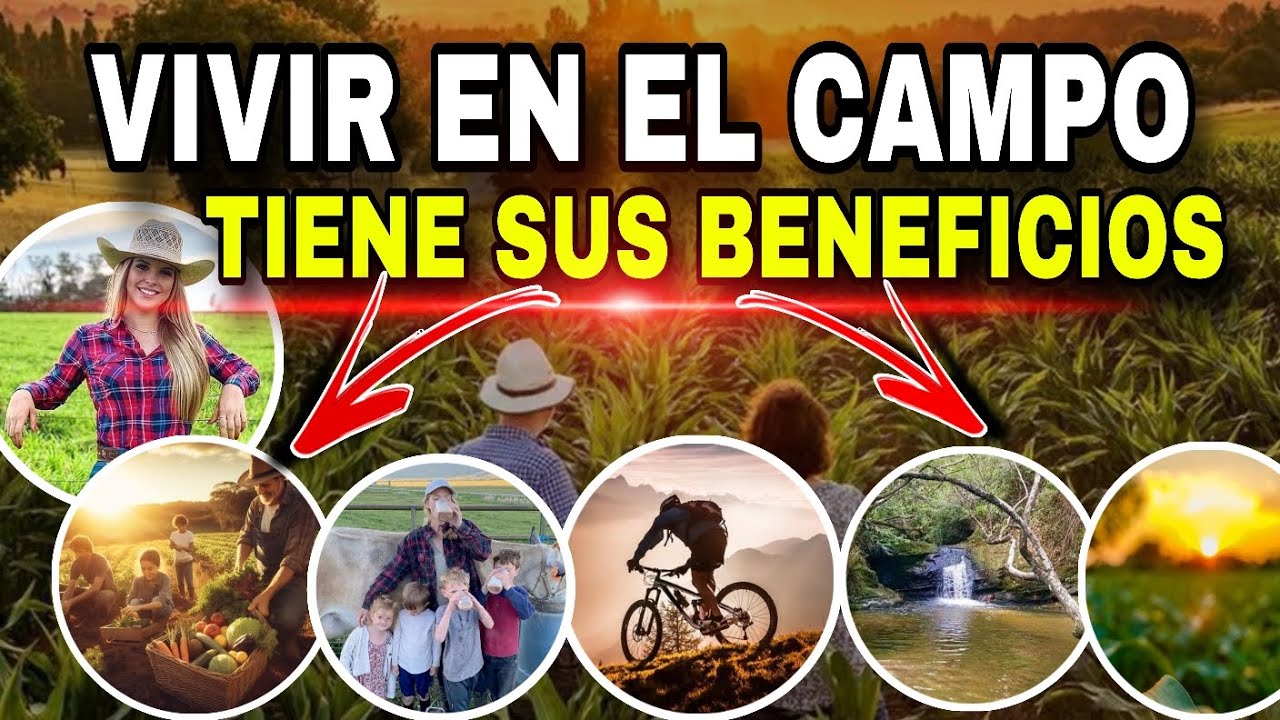 ventajas de vivir en el campo